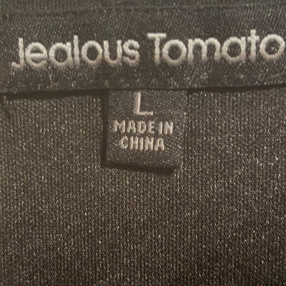 Jealous Tomato Black Layered Ruffle sleeveless top SZ Large - Picture 8 of 11